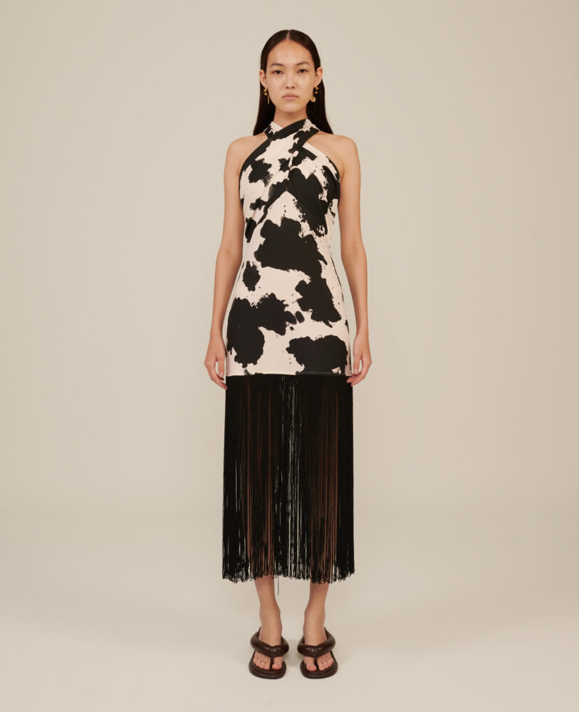 Milk white dress Clearance